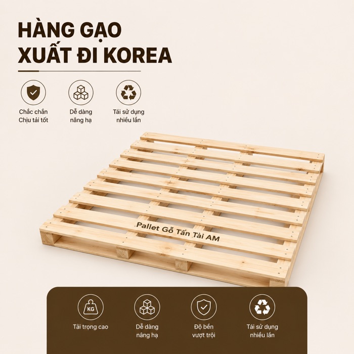 Hàng gạo xuất đi Korea
